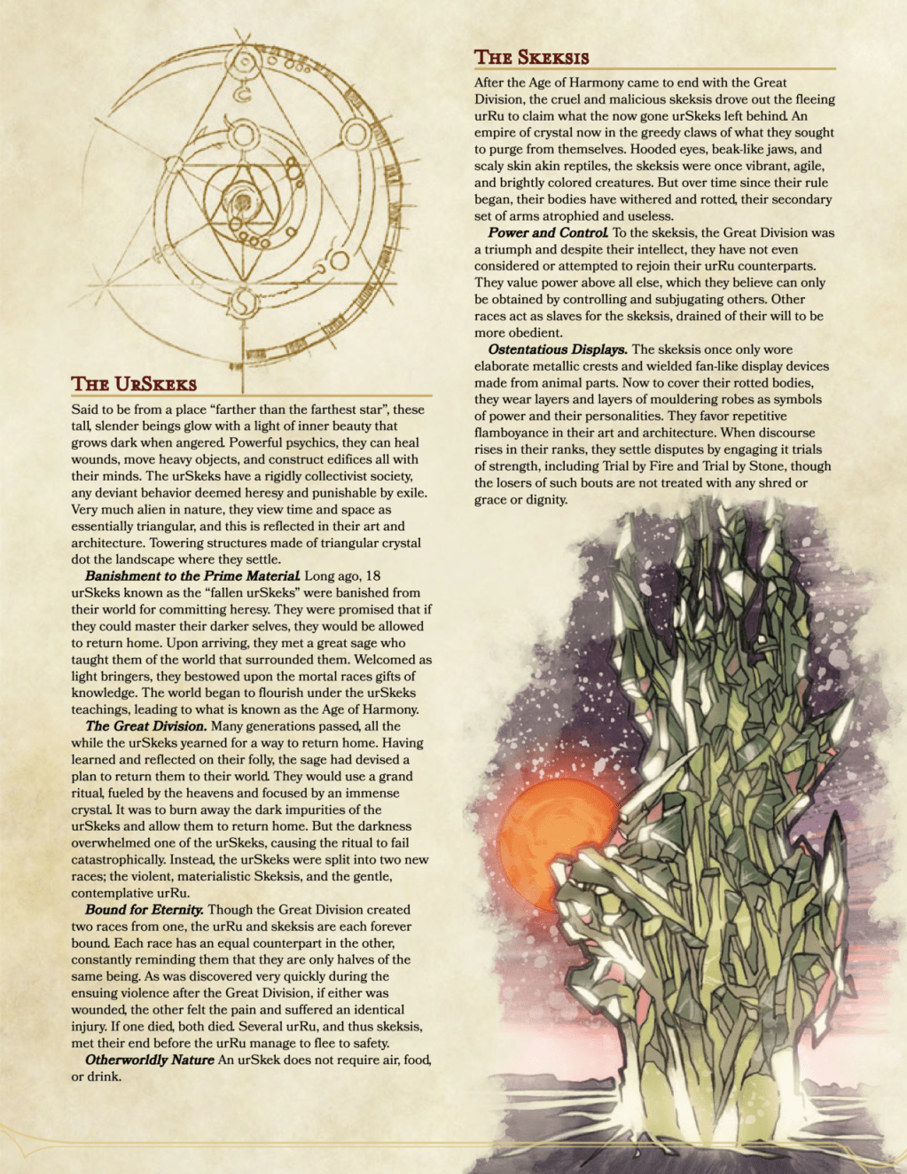 The UrSkeks, Skeksis, &&nbsp;UrRu