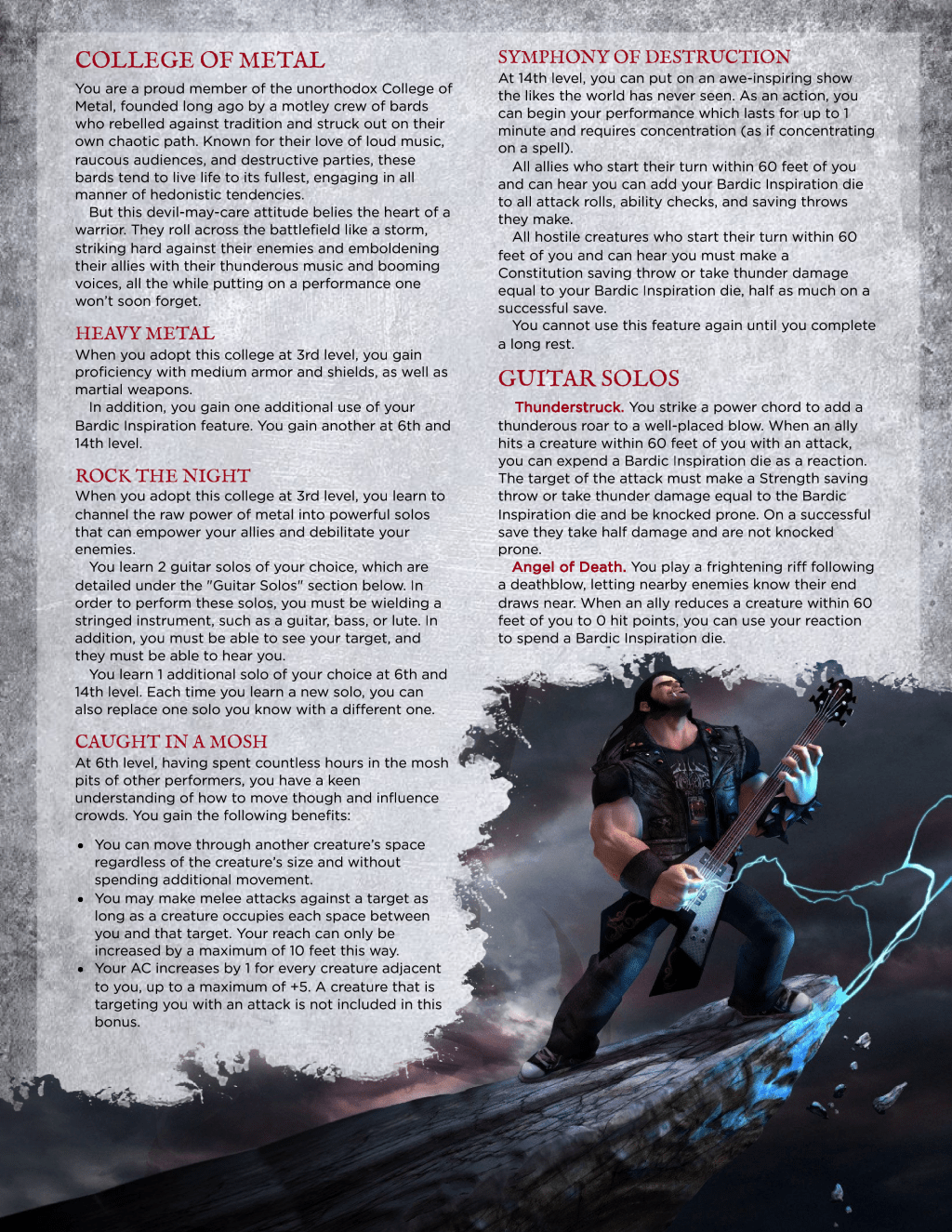 Bard College: College of&nbsp;Metal