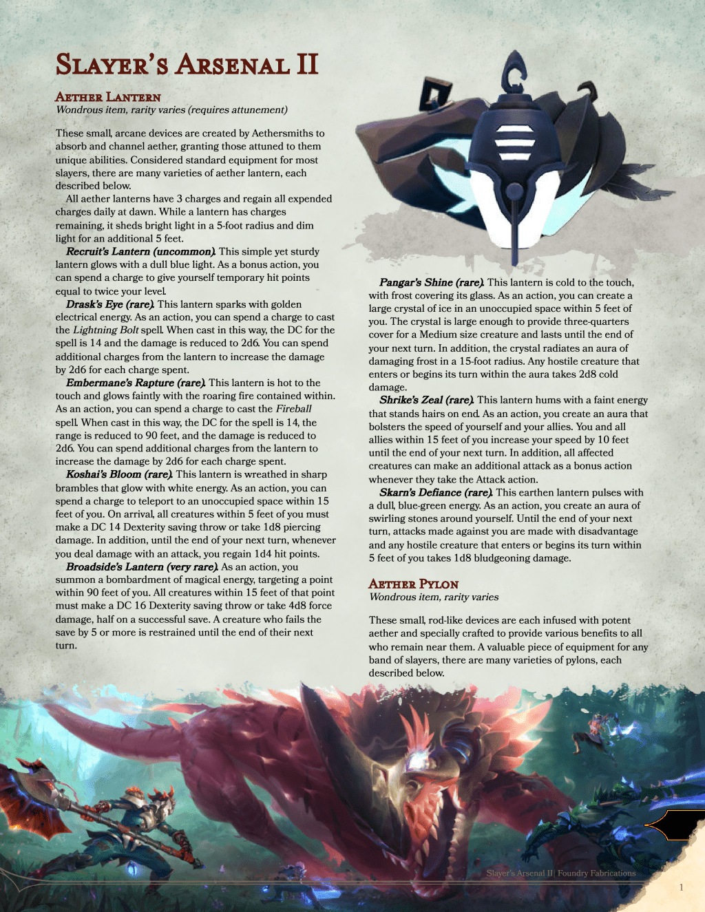 Slayer’s Arsenal II