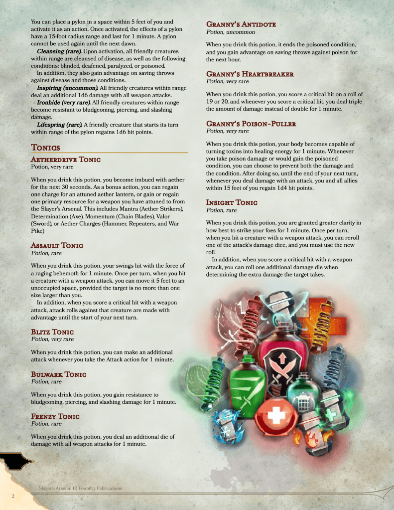 Slayer’s Arsenal II – The Foundry