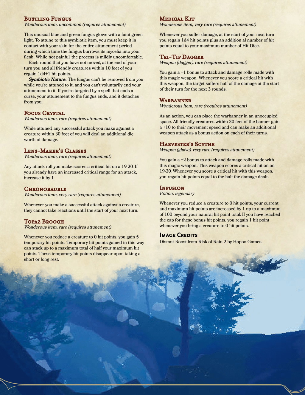 Risk of Rain Items: Batch&nbsp;I